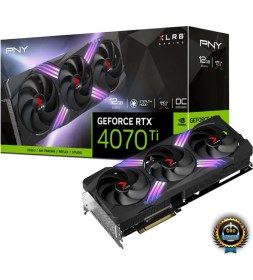 Resim PNY GeForce RTX™ 4070 Ti 12GB XLR8 Oyun VERTO™ EPIC-X RGB Üçlü Fan DLSS 3 VCG4070T12TFXXPB1 Ekran Kartı 