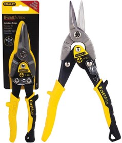 Resim Stanley 250 Mm Saç teneke alüminyum Kesme Makası Düz ağızlı fatmax kaportacı 