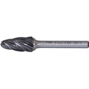 Resim Dw D&W DWFAF08 8.0mm F Tipi Kavisli Silindir Karbür Kalıpçı Freze (Demir Dışı Malzemeler İçin) 