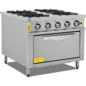 Resim Mayapaz Gazlıkuzine Gas Range + 1 Oven 1000*700*850 