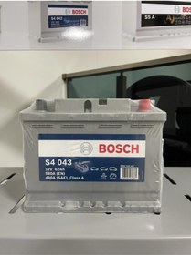 Resim Bosch S4 043 12v 62ah Düz Akü 