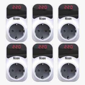 Resim Nixon Akıllı Voltaj Koruyucu Priz 6lı 