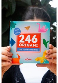 Resim Origami 246 Kağıt Katlama Sanatı Ebru/Geometrik 