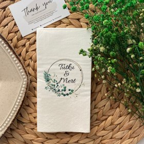 Resim Baskılı Özel Gün Peçetesi | 20 Adet Kişiye Özel Desenli – Düğün, Nişan, Söz ve Davetler İçin 