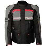 Resim Motosiklet Montu Long 4 Mevsim Full Korumalı Maxdura 600-d Dayanıklı Kumaş Touring Motor Mont Red 
