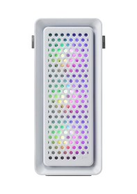 Resim Fsp Cut593p Argb Fanlı Beyaz Atx Oyuncu Kasası 