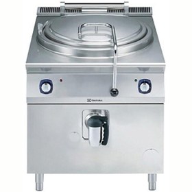 Resim Electrolux Professional 100 LT Gazlı Silindirik Kaynatma Kazanı Aısı316. Direk Isıtmalı - 800 MM E9BSGHDPF0 
