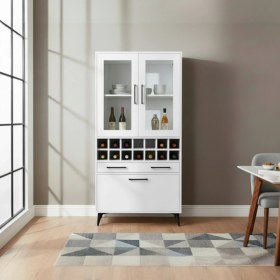 Resim Wexo Lucia Srb-02 Şaraplık - Bar Dolabı - Beyaz 