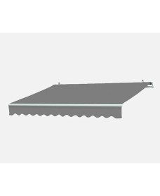 Resim Evinizin Atölyesi Polyester Tente Açık Gri 200X150 cm 