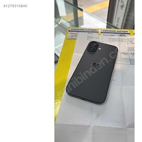 Resim Apple iPhone 16 İkinci El TR | 128 GB | Siyah 