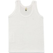 Resim 5 li Paket Özkan Erkek Çocuk Penye Atlet Beyaz 0702 Beyaz 