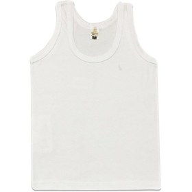 Resim 5 li Paket Özkan Erkek Çocuk Penye Atlet Beyaz 0702 Beyaz 