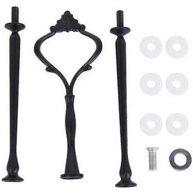 Resim Opulentliving 3 Katlı Taç Desenli Kek Cupcake Standı Sergileme Tutucu Çok Renkli Çok Renkli 