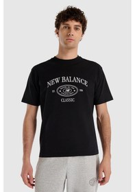 Resim New Balance Erkek Tişört Siyah 