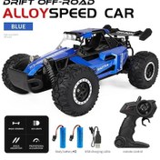 Resim Myinkai Yeni Rc Araba 1:16 2wd Led Işık İle 2.4g 20 Km/saat Mavi 