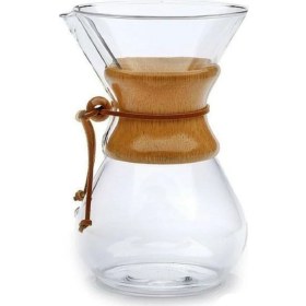Resim PremiumPort Cam Demleme Sürahi 600 Ml, 4 Kupalı, Şık ve Kullanışlı Kahve Potu 