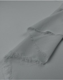 Resim Gri Renkte Şifon Kumaş En: 140cm-11410 