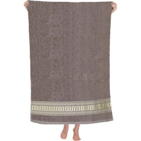 Resim Mira Home %100 Pamuk Unisex Banyo Hamam Havlusu Myra 70x140 Cm Kahverengi 