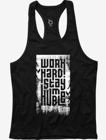 Resim BLUU Hmblw Fitness Gym Tank Top Sporcu Atleti 