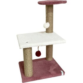 Resim Nursoft Step Katlı Yavru Kedi Tırmalama Tahtası 55 CM 