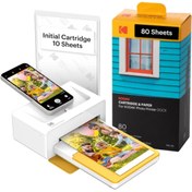 Resim Kodak Dock Plus & Bluetooth Taşınabilir Anında Fotoğraf Yazıcı, 10x15 cm Fotoğraflar, iOS ve Android 