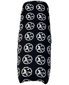 Resim 3d Üniversal Koltuk Kılıfı Yıldız Beyaz Çok Renkli 