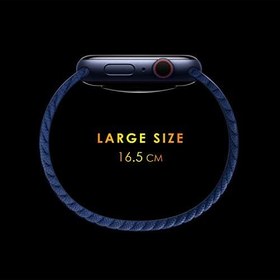 Resim Microsonic Xiaomi Redmi Watch 5 Lite Kordon, (Large Size, 165mm) Braided Solo Loop Band Siyah [Redmi Watch 5 Lite ile Uyumlu Kordon - Siyah] 