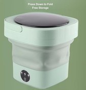 Resim Cbtx Portatif Çamaşır Makinesi Katlanabilir 12litre Mor 