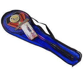 Resim Alüminyum Çantalı Badminton Raketi 66 Cm 1 Adet Top 