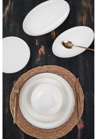 Resim Acar Crystal 6 Kişilik 27 Parça Yemek Takımı 