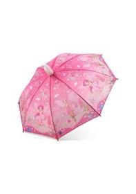 Resim Pvc Kılıflı Kız Çocuk Şemsiyesi, Otomatik Mekanizma 