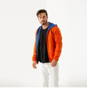 Resim Tamer Tanca Erkek Hakiki Deri Turuncu/mavi Deri Mont 571 Smr-1005 Erk Dr Mont Y21 Oranj/mavı Mavi - Turuncu 