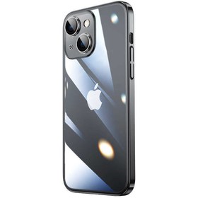 Resim Kaptin Kaptin Iphone 14 Plus Uyumlu Kamera Lens Koruma Darbe Emici Şeffaf Kenarları Renkli Sert Silikon Kapak iPhone14--24457 
