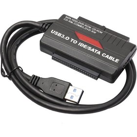 Resim USB 3.0 - 2.0 to SATA/IDE harici harddsik kablosu 2.5" ve 3.5" 