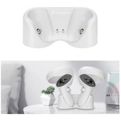 Resim Hıbloks Oqc2101 Oculus Quest 2 Vr Gözlük Kolları İçin Manyetik Şarj Tabanı Dock 