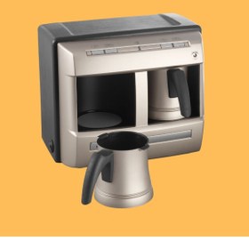 Resim Grundig 4 Fincan kapasiteli Türk Kahve Makinesi Cream Gold 