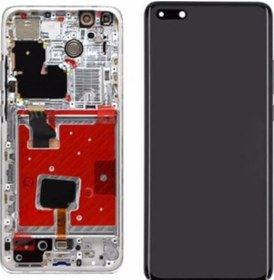 Resim Te Huawei P40 Pro Uyumlu Çıtalı Lcd Ekran Dokunmatik 