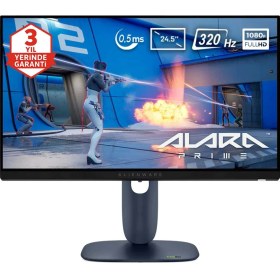 Resim Dell Alienware AW2525HM 24.5 Inç 320Hz 0.5ms Full Hd Adaptive Sync Fast IPS Pivot Gaming Monitör - 3 Yıl Yerinde Servis Garantisi 