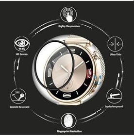 Resim Huawei Watch GT4 41 mm ile Uyumlu Esnek Nano Ekran Koruyucu Şeffaf 