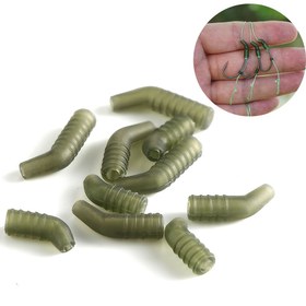 Resim 20 Adet Sazan Balıkçılık için Tungsten Kanca Topu Kicker'ları, Balık Oltası Hizalayıcı, Dolaşma Karşıtı Manşon 