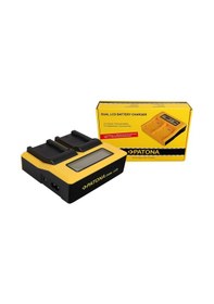 Resim Patona İkili Lcd Ekranlı Usb Şarj Aleti Fuji Np-w235 