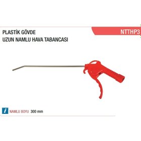 Resim Nt Tools Plastik Gövde Uzun Namlu Hava Tabancası 300 MM 