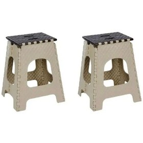 Resim Pratik Büyük Katlanabilir Tabure Katlanır Kamp Tabure - Piknik 