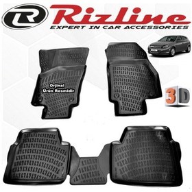 Resim Rizline Opel Astra H 3D Paspas Havuzlu Siyah Hb 2004-2015 Arası 