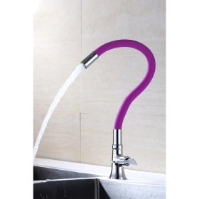 Resim Milenay Mor Renkli Düz Ağızlı Kubar Boru 