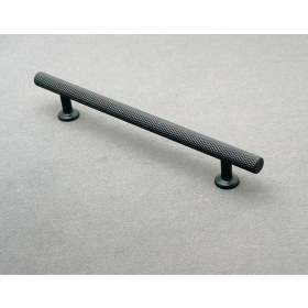 Resim Koldoor Mobilya Dolap Kulpu Mutfak Çekmece Kulpu Çizgili Dal Siyah 96 mm ( 9,6 cm ) 5 Adet 