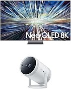Resim Samsung QE75QN900DTXTK 75" 190 Ekran Neo QLED 8K Smart TV (2024) ve Freestyle 2. Nesil Projeksiyon Cihazı, SP-LFF3CLAX 