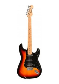Resim Madison Meg-3ts Elektro Gitar Sunburst Strat Tipi Klasik Rock Gitarı 