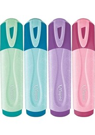 Resim 742046 Simli Pastel Fosforlu Kalem 4lü Çok Renkli 