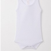 Resim Breeze Kız Bebek Çıtçıtlı Atlet Zıbın Body Jakarlı Kalp Desenli 9 Ay-3 Yaş, Beyaz Beyaz 